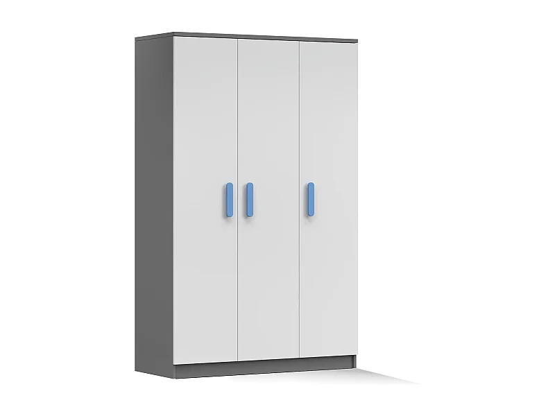 Armoire Nysa 120 cm - Bleu