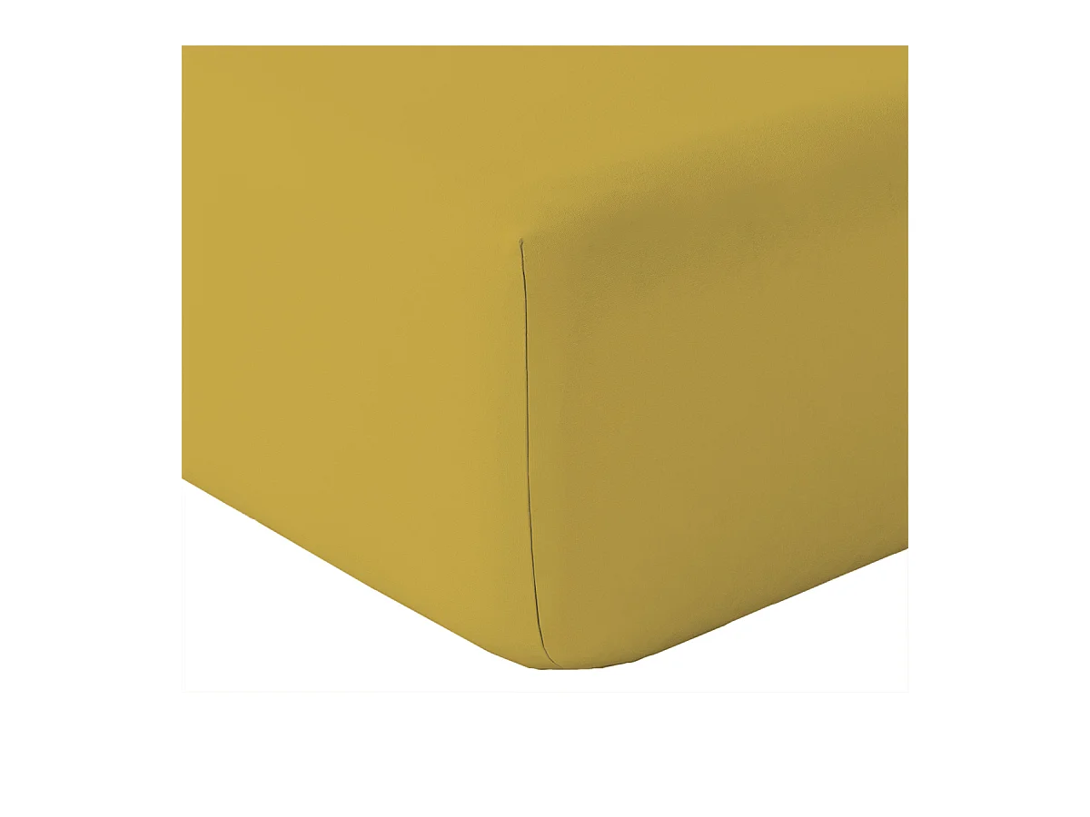 Drap housse en coton Lavé Oekotex