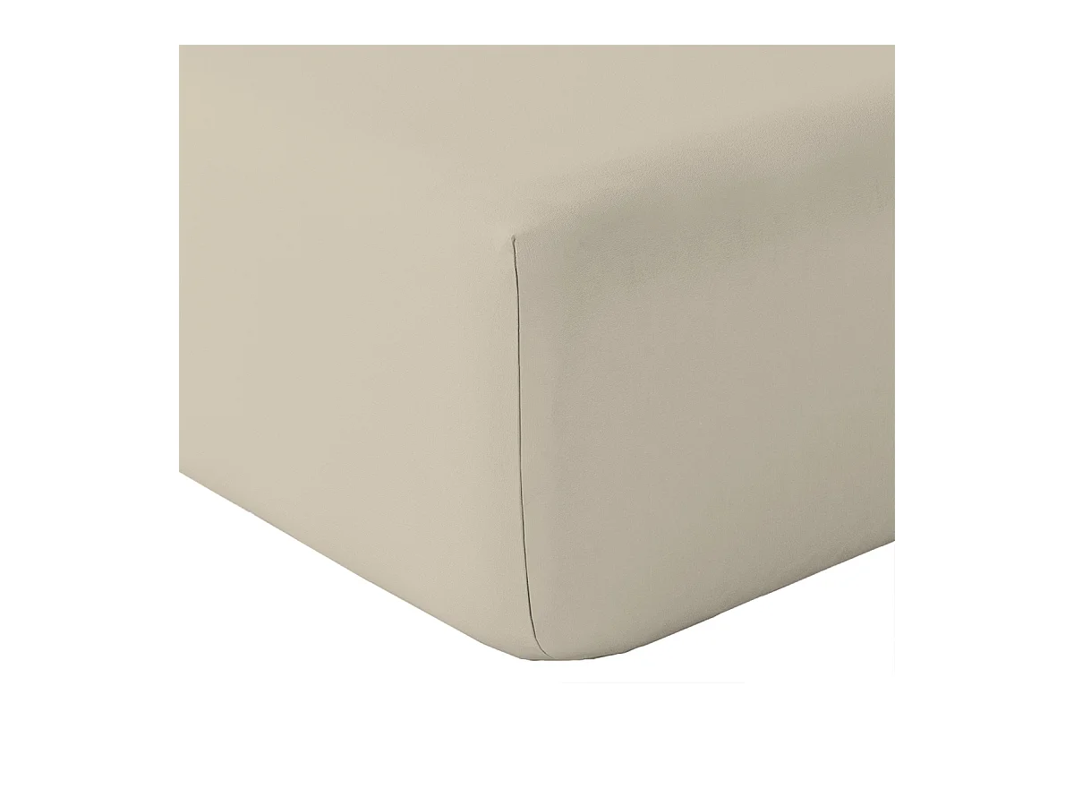 Drap housse en coton Lavé Oekotex