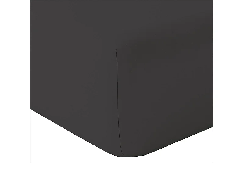 Sábana bajera en algodón lavado 140 x 190 cm