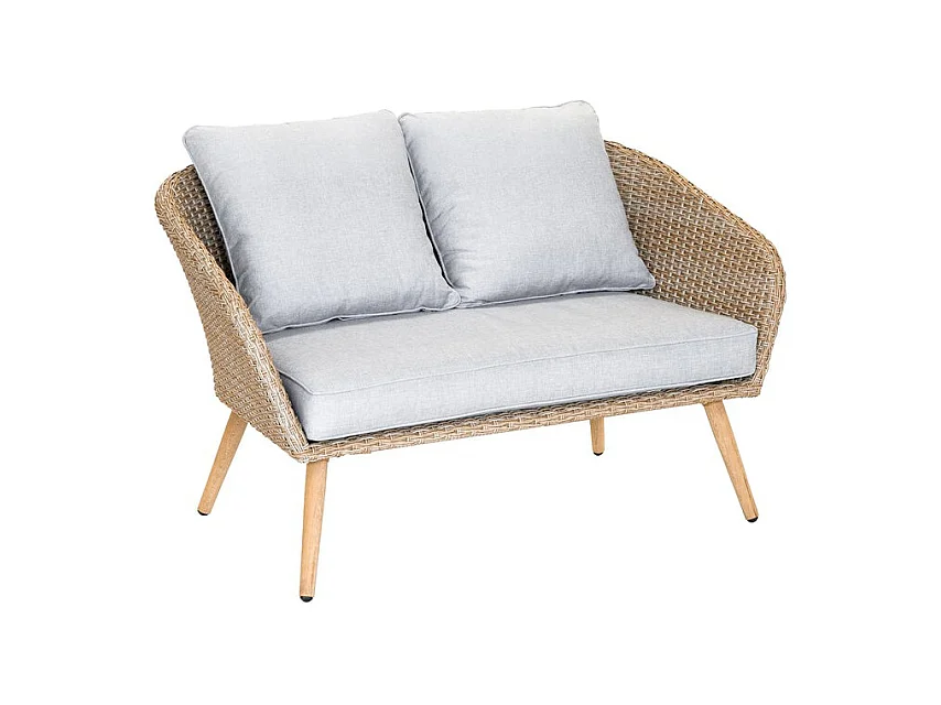 Salón de relax para 4 ó 5 personas en resina tejida