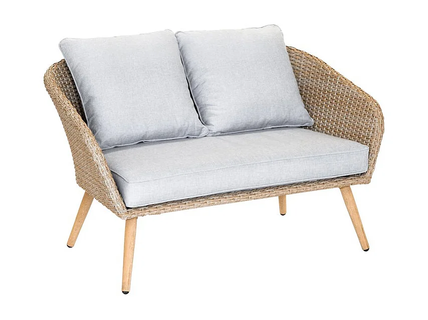 Salón de relax para 4 ó 5 personas en resina tejida