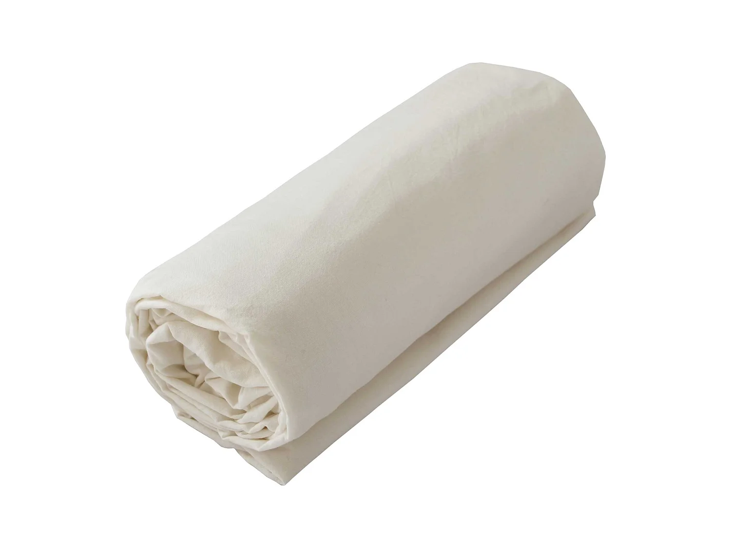 Drap housse en coton Lavé Oekotex