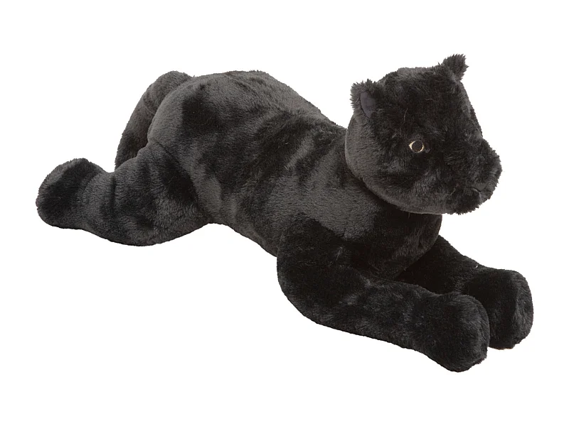 Peluche de pantera negra XL 70 x 35 cm