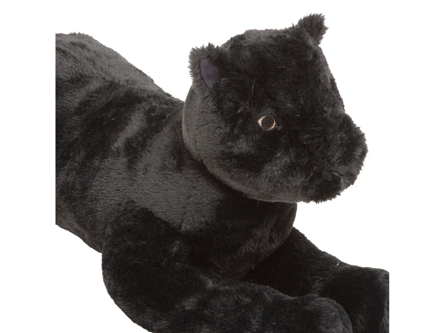 Peluche de pantera negra XL 70 x 35 cm