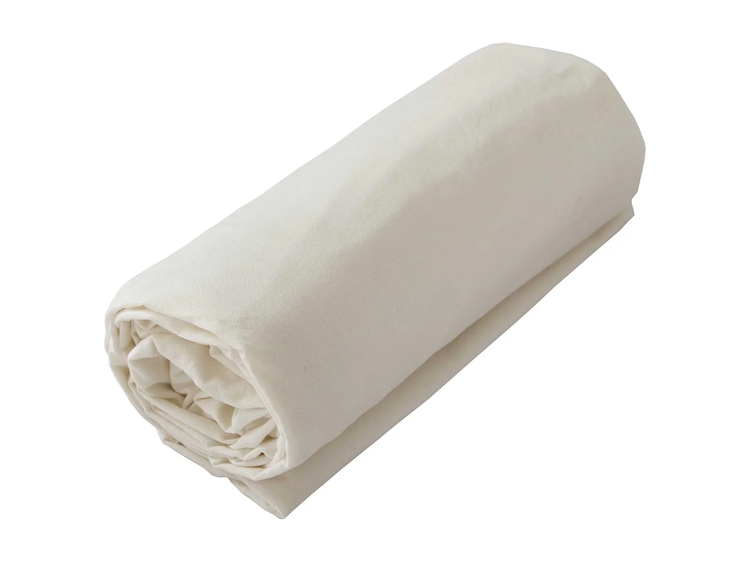 Drap housse en coton Lavé Oekotex