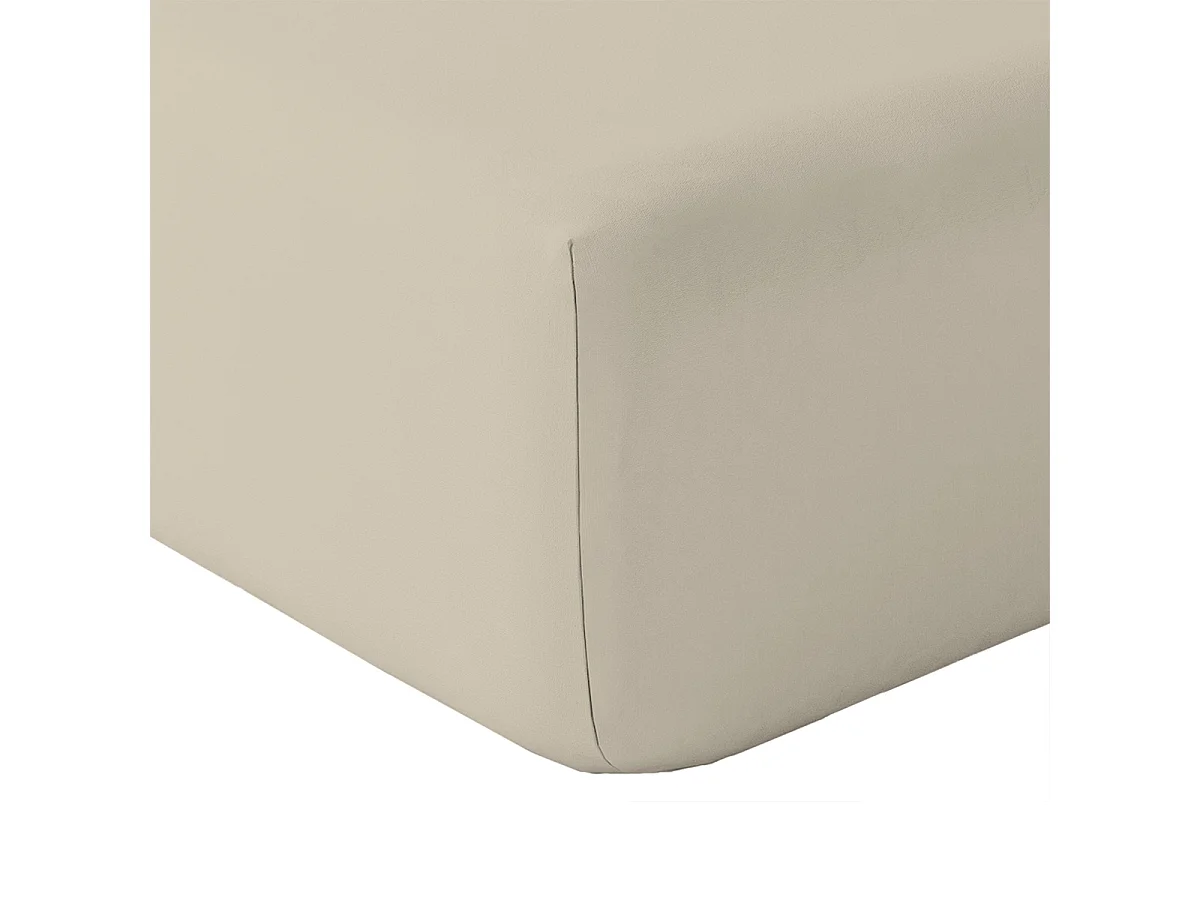 Drap housse en coton Lavé Oekotex