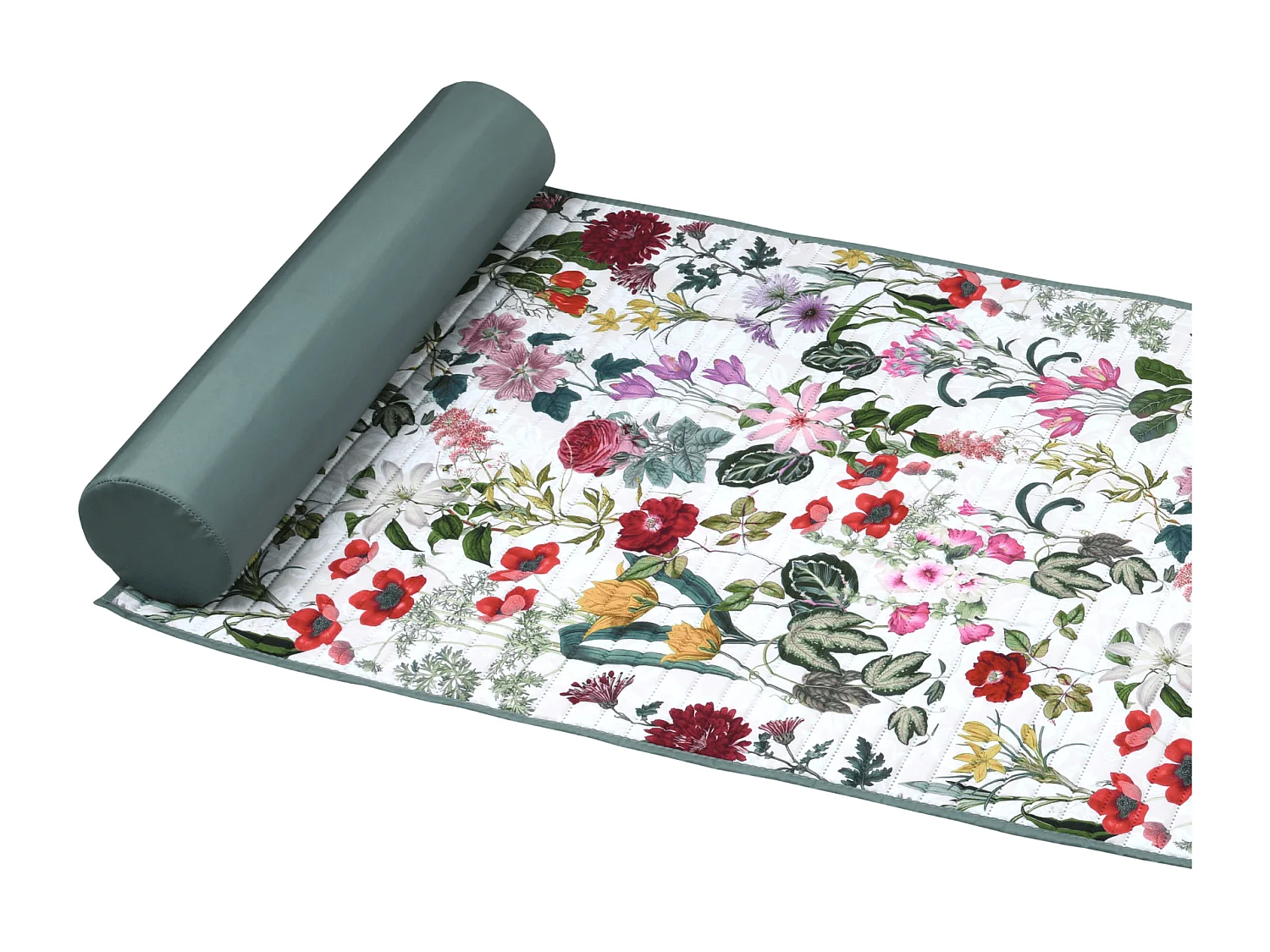 Colchoneta de playa floral 150 x 70 cm