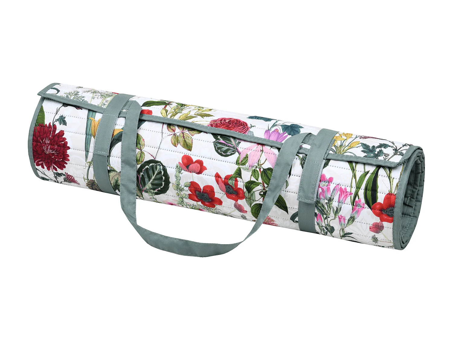 Colchoneta de playa floral 150 x 70 cm