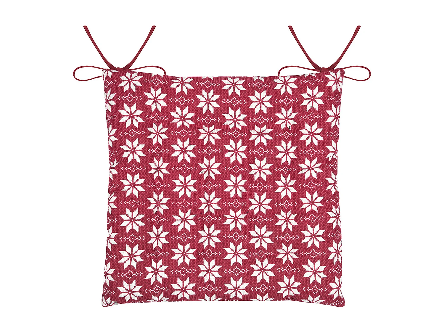 Stuhlkissen im traditionellen Chalet-Stil aus Baumwolle 38 x 38 cm