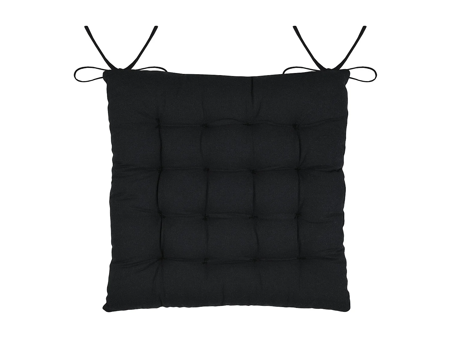 Cojín para silla con diseño de hojas tropicales en algodón 38 x 38 cm