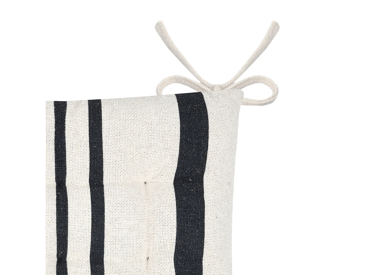 Stuhlkissen mit Streifen 38 x 38 cm