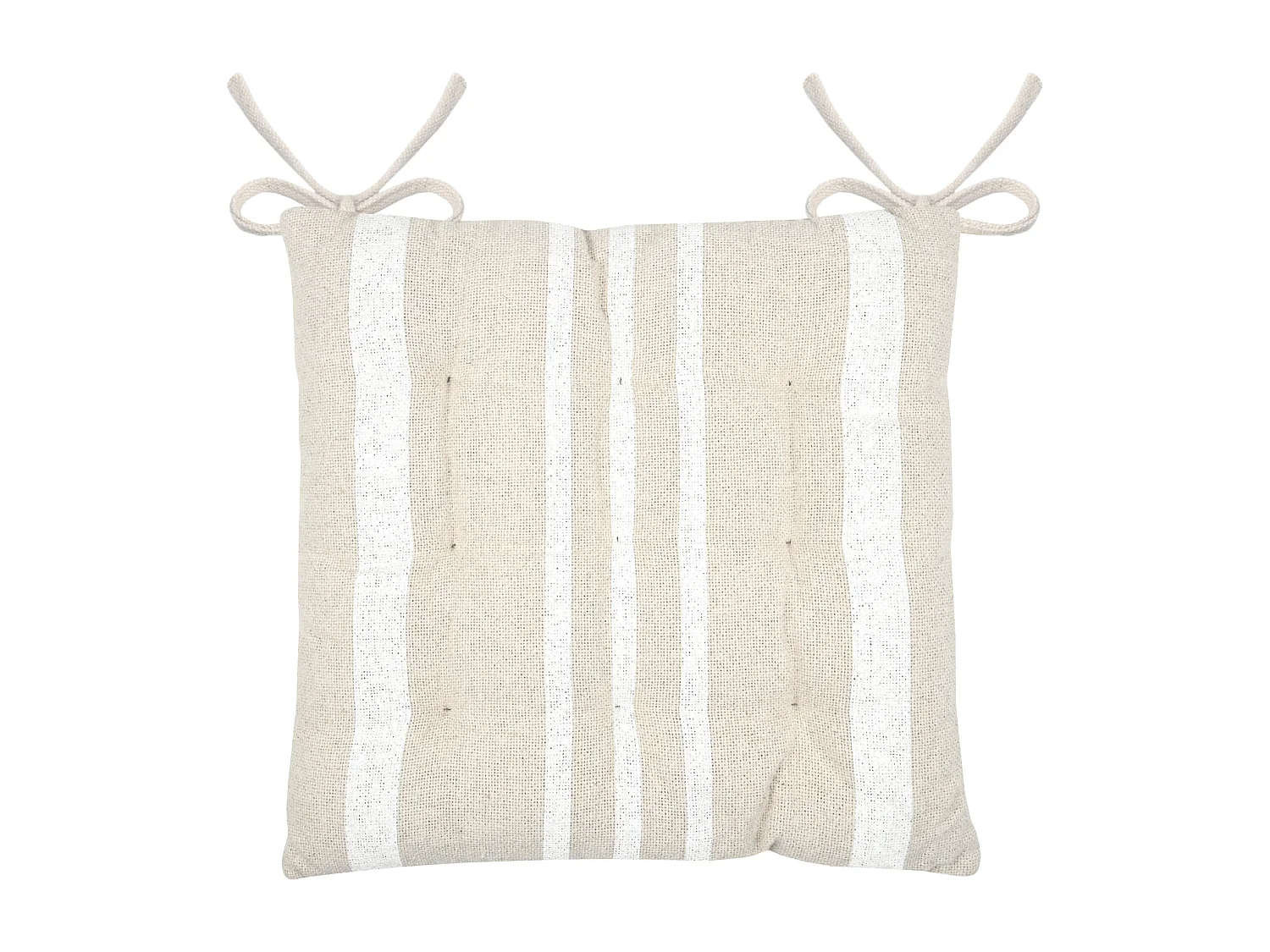 Stuhlkissen mit Streifen 38 x 38 cm