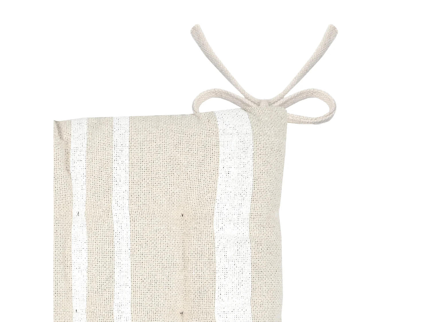 Stuhlkissen mit Streifen 38 x 38 cm