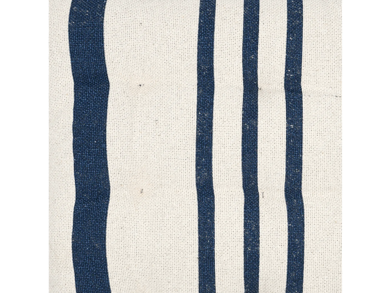 Cojín de silla a rayas 38 x 38 cm