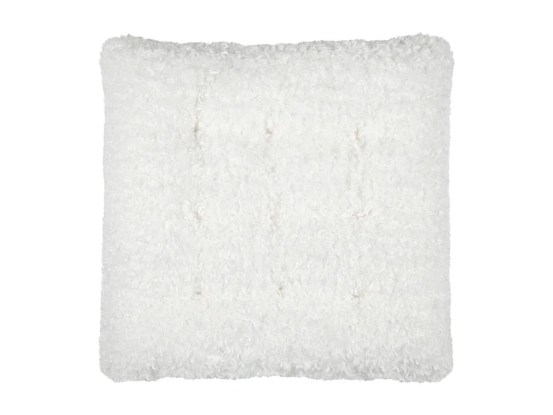 Coussin de chaise carré bouclette