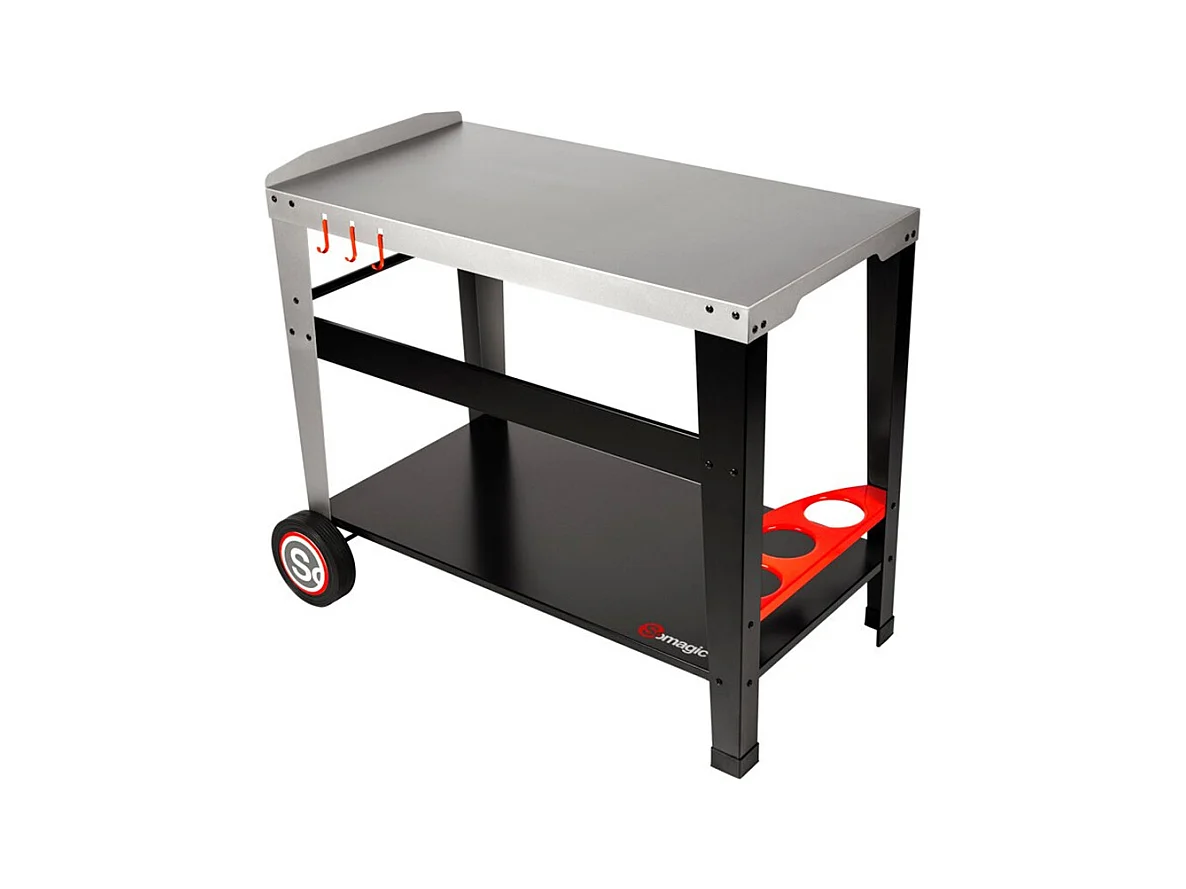 Chariot plancha en métal Sidelia 90 x 47 cm - Somagic