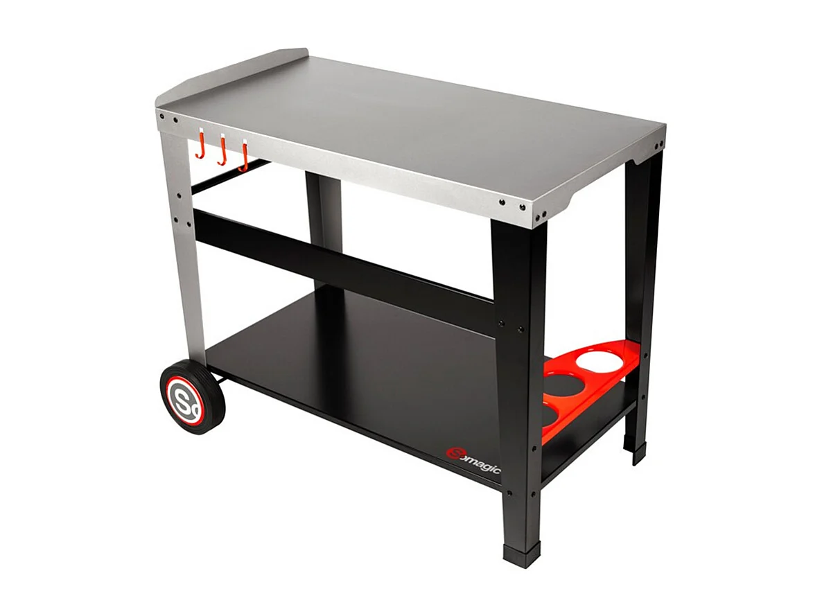 Mesa auxiliar para plancha a colocar