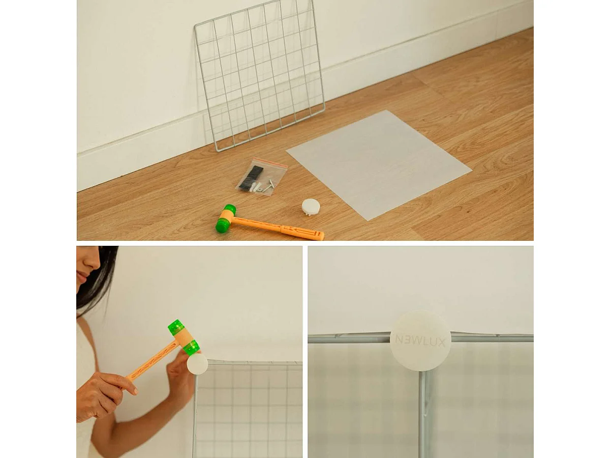 Estantería Modular  Titan C6 Blanco - Newlux