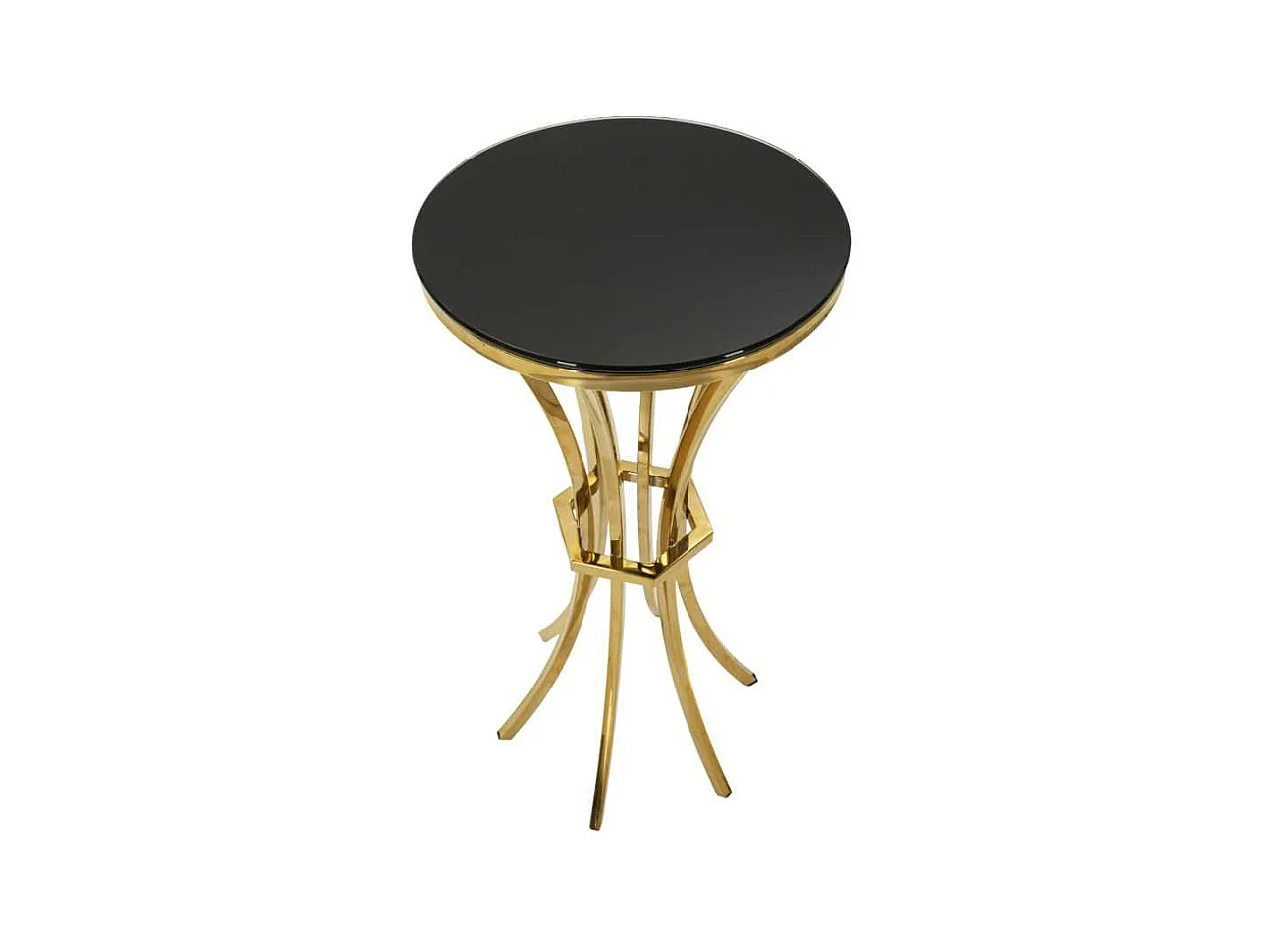 Sellette en métal et verre Shanty 40 x 81 cm 40 x 81 cm