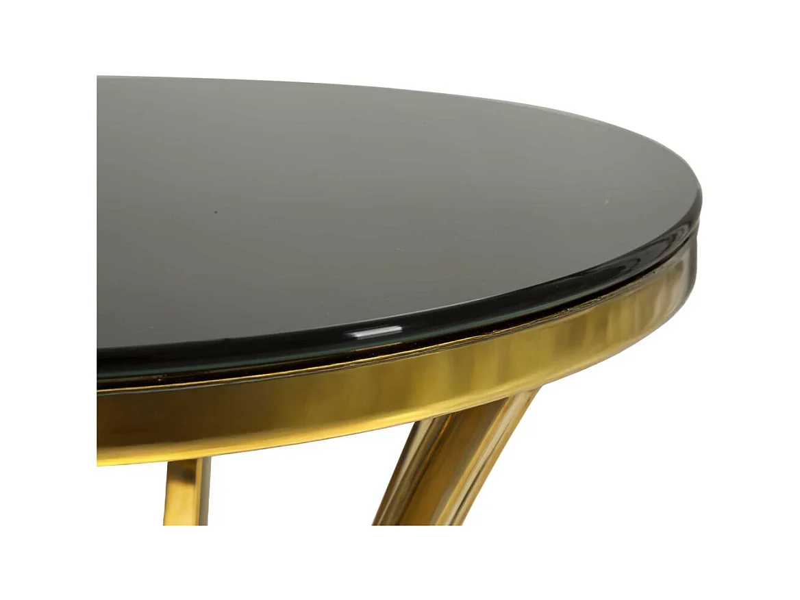 Sellette en métal et verre Shanty 40 x 81 cm 40 x 81 cm