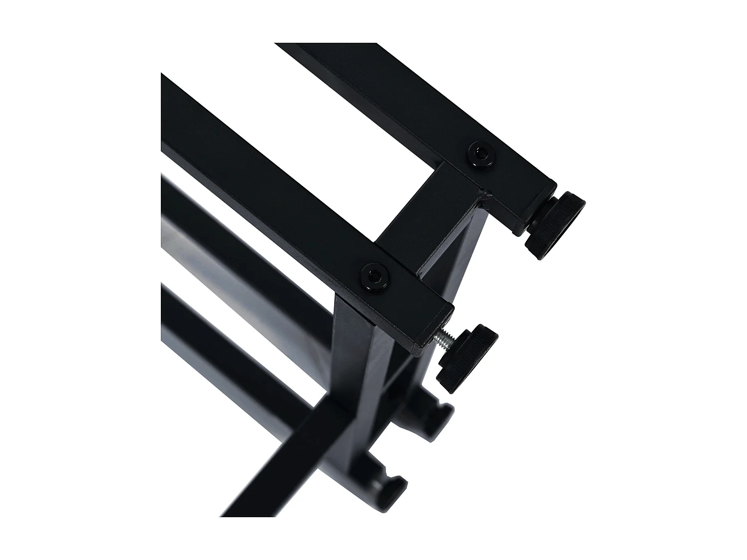Table rectangulaire 120x70 cm, pieds noirs métalliques, moderne et élégante pour salle à manger et cuisine