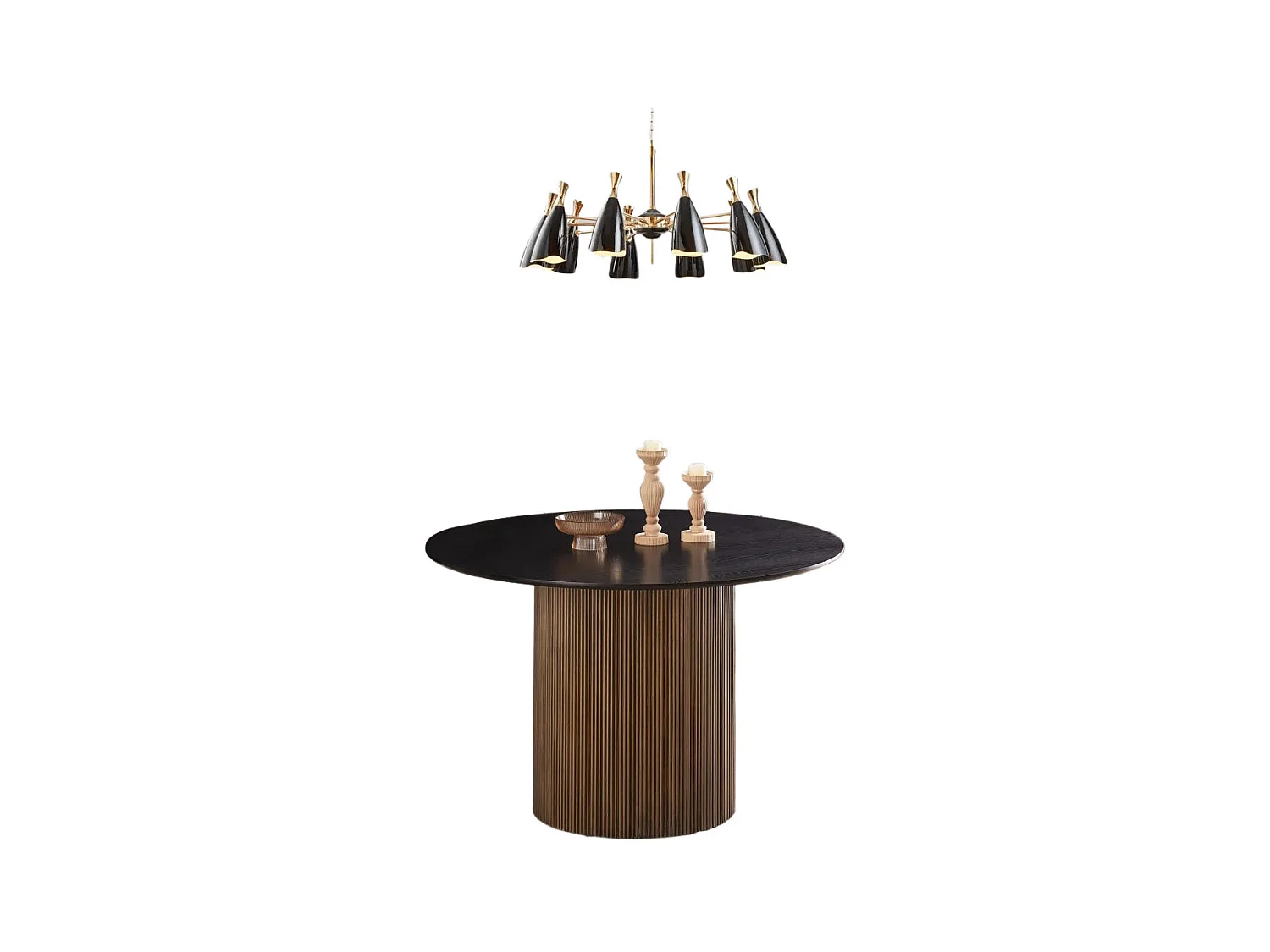 Table à manger BAIETA en bois 120x75 cm
