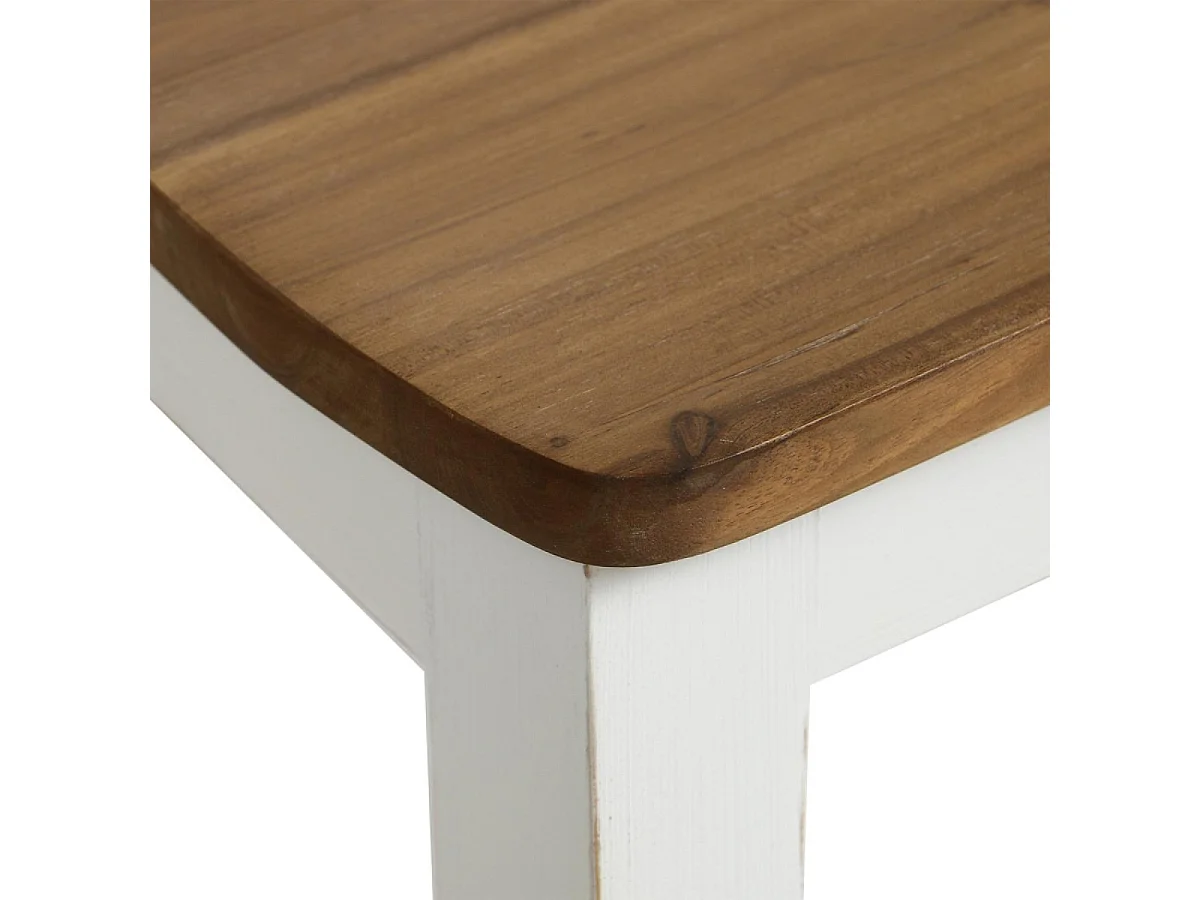 Chaise haute Bois Blanc - Brocante Interior's