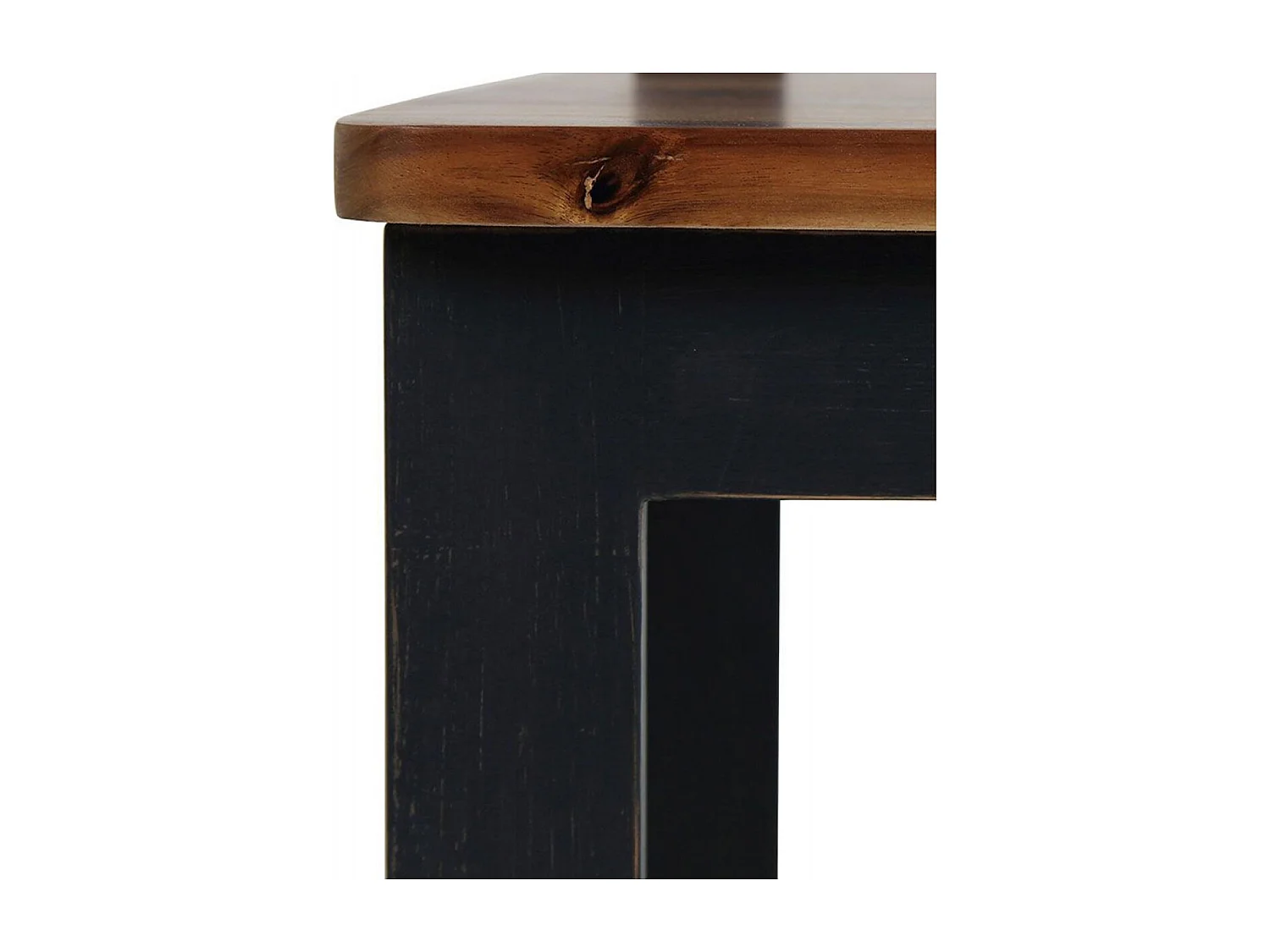 Chaise haute Bois Noir - Brocante Interior's