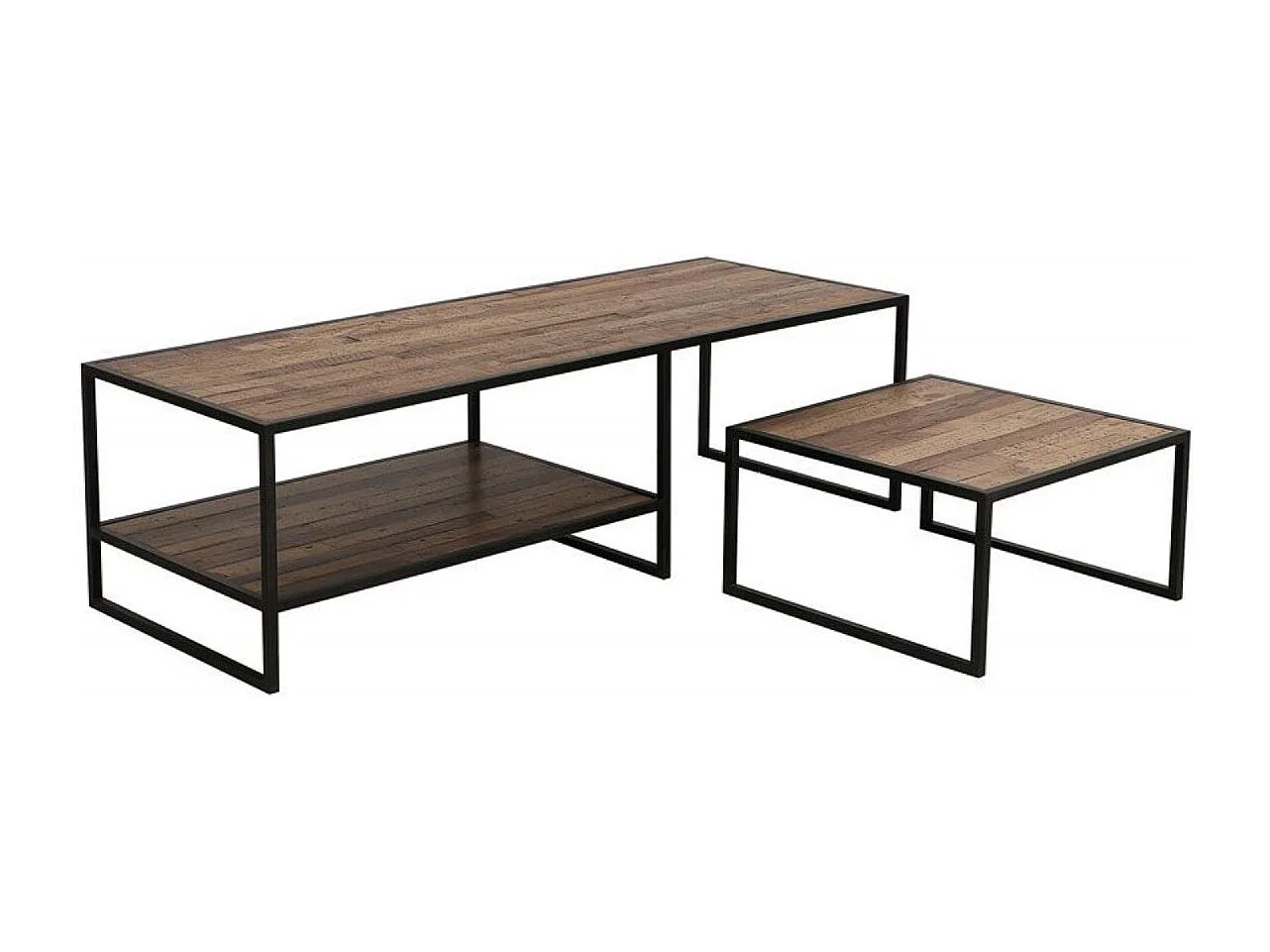 Tables basses gigognes MDF Marron - Manufacture Interior's