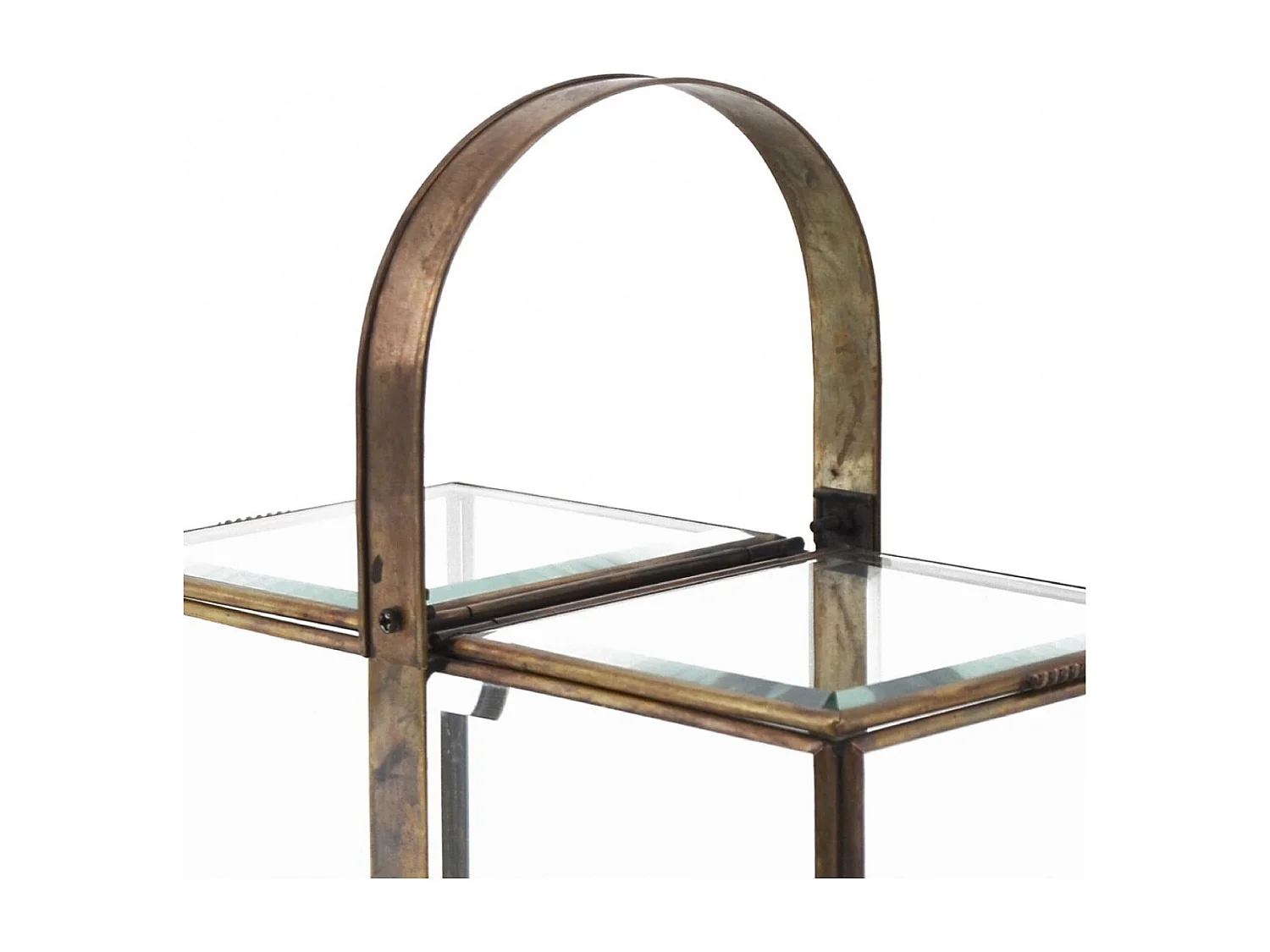 Boite bronze Verre Bronze - Décoration d'Autrefois