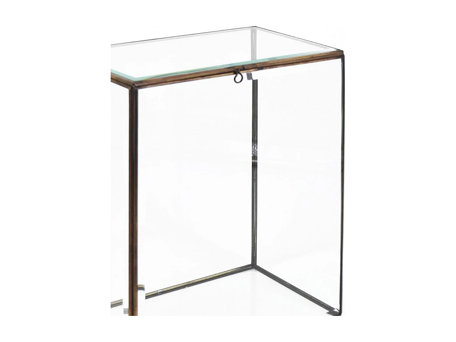 Boite bronze Verre Bronze - Décoration d'Autrefois