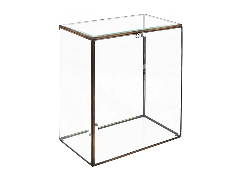 Boite bronze Verre Bronze - Décoration d'Autrefois