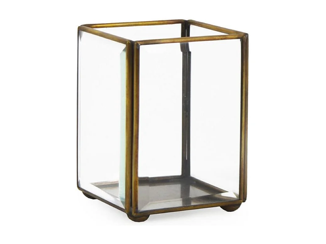 Boite bronze Verre Bronze - Décoration d'Autrefoi