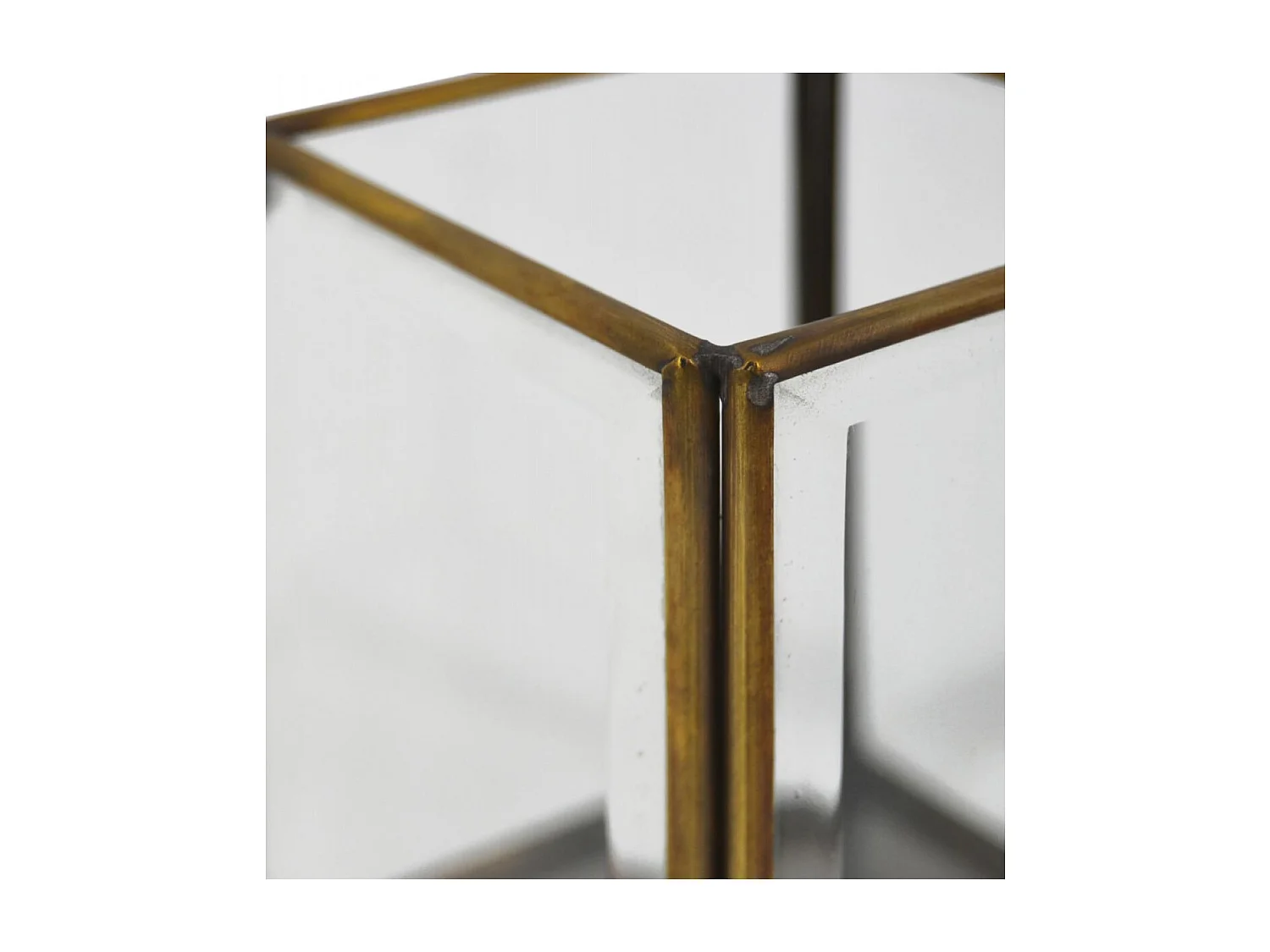 Boite bronze Verre Bronze - Décoration d'Autrefoi