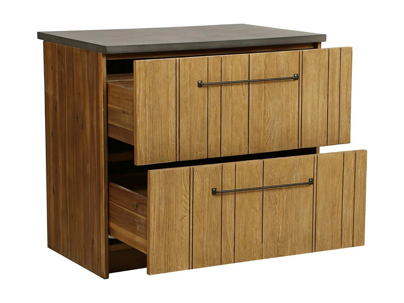 Meuble bas four Bois Marron - Jersey Interior's