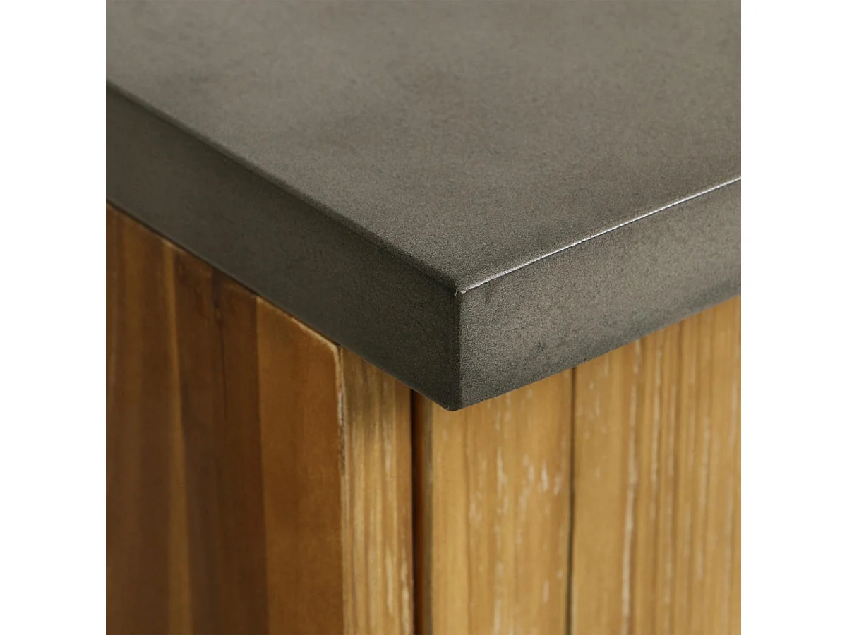 Meuble bas four Bois Marron - Jersey Interior's