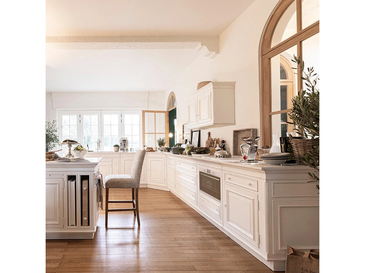 Meuble de cuisine bas four MDF Blanc - Harmonie Interior's