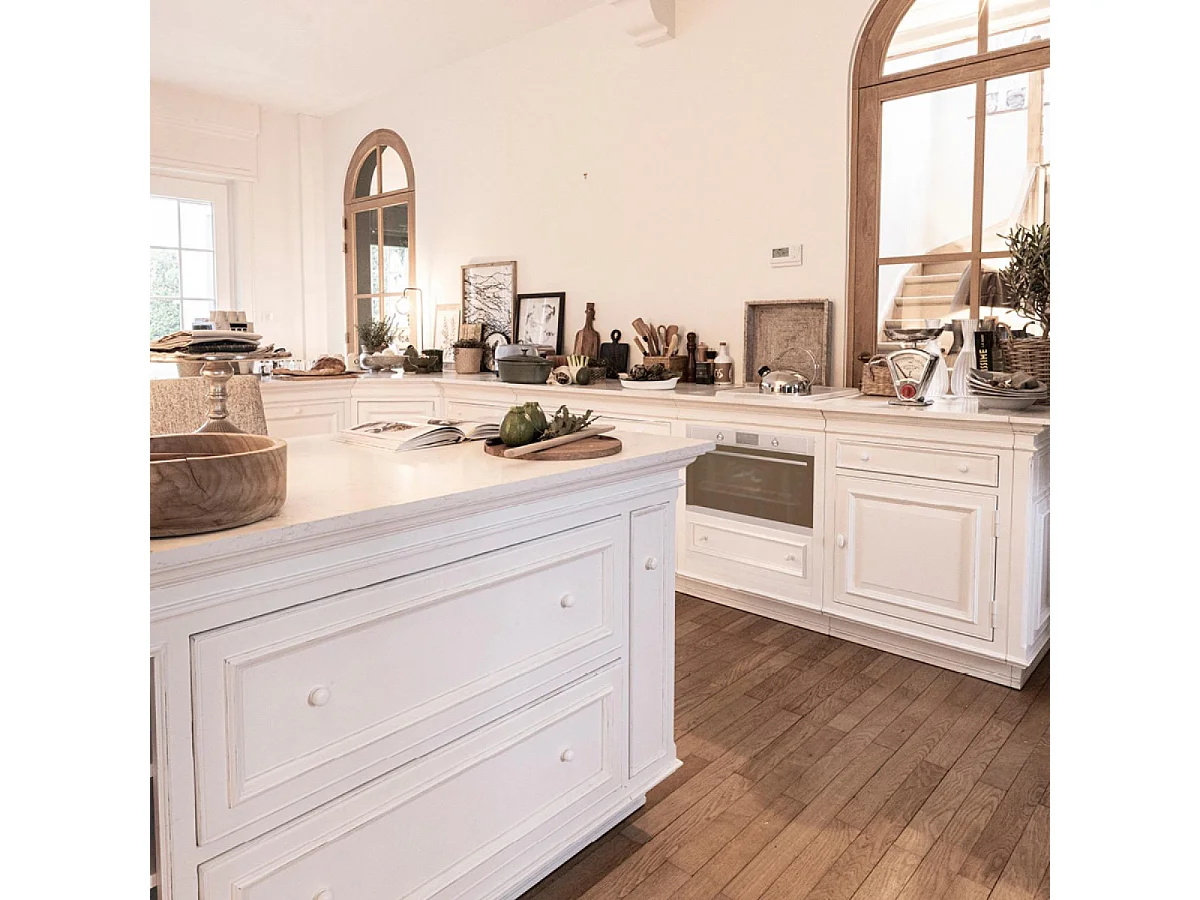 Meuble de cuisine bas four MDF Blanc - Harmonie Interior's