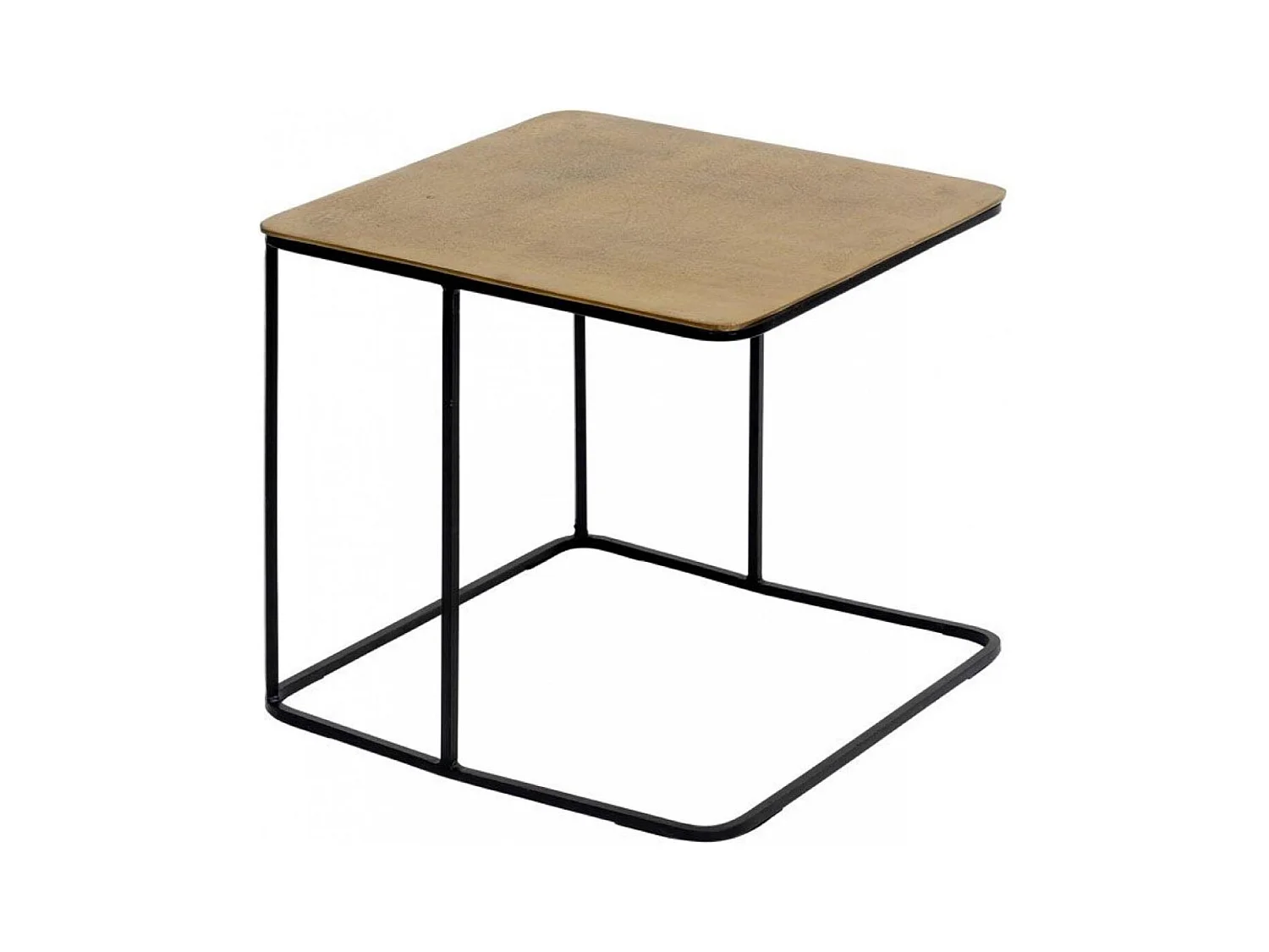 Tables basses gigognes (set de 2 pièces) Fer Gris - Factory Interior's