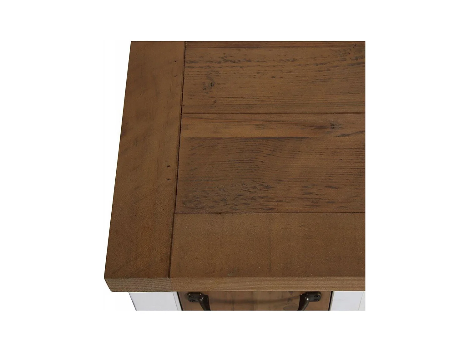 Meuble pour four et plaque Bois Blanc - Rivages Interior's