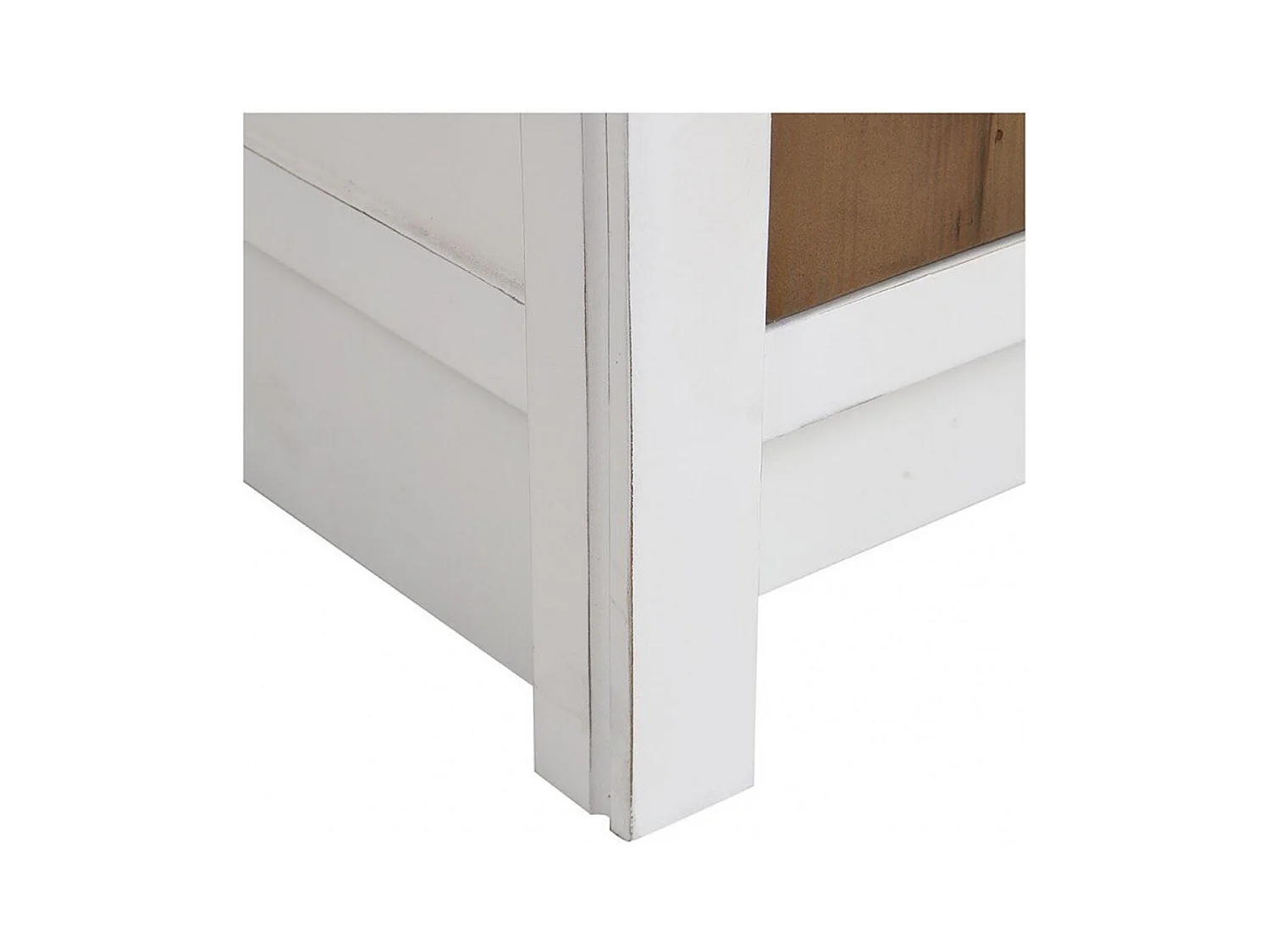 Meuble pour four et plaque Bois Blanc - Rivages Interior's