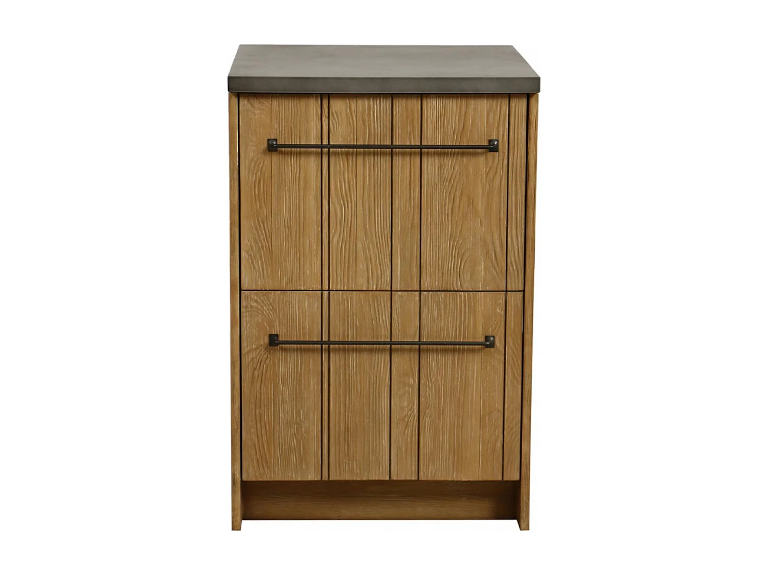 Meuble bas 3 tiroirs Bois Marron - Jersey Interior's