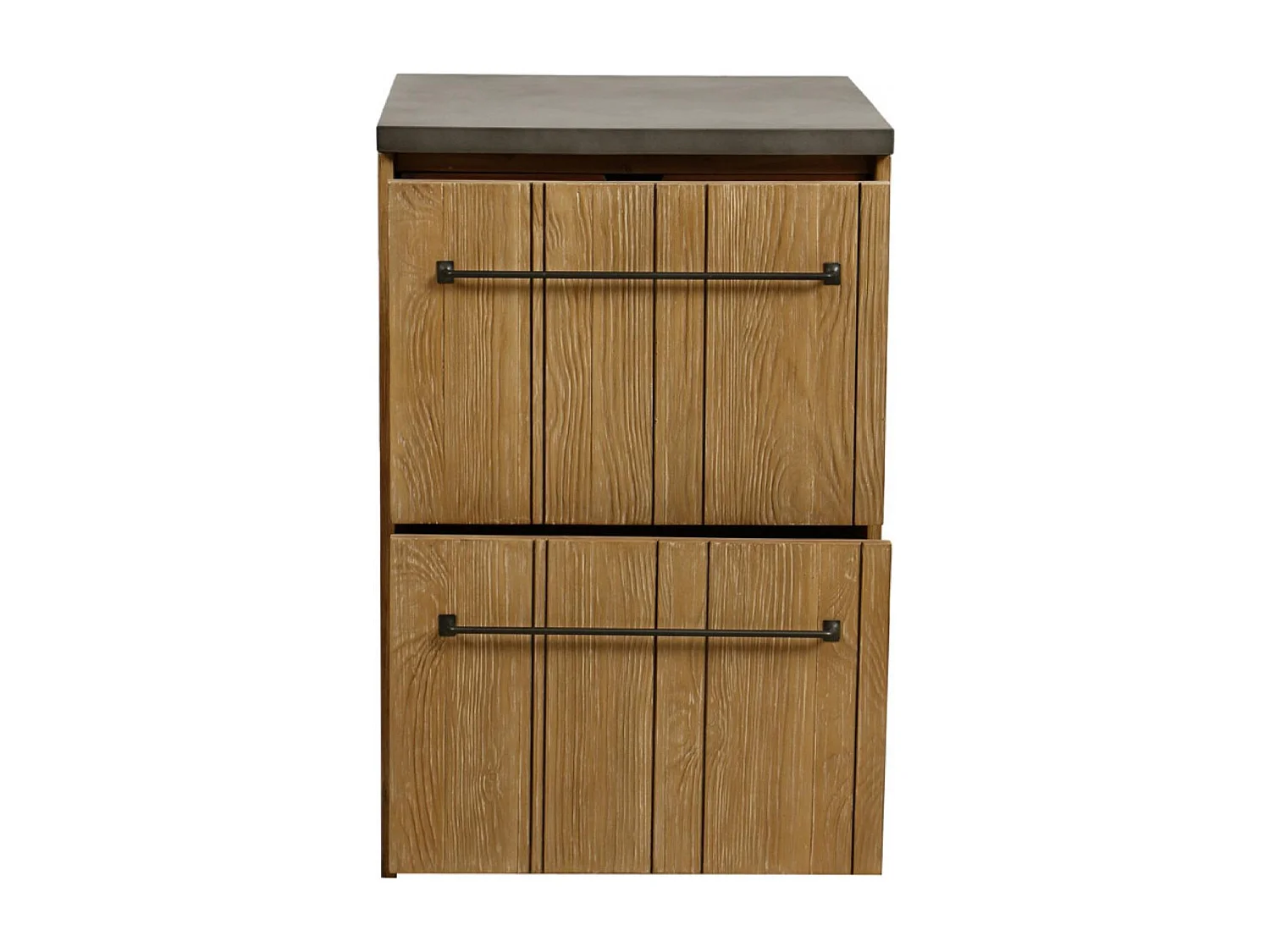 Meuble bas 3 tiroirs Bois Marron - Jersey Interior's