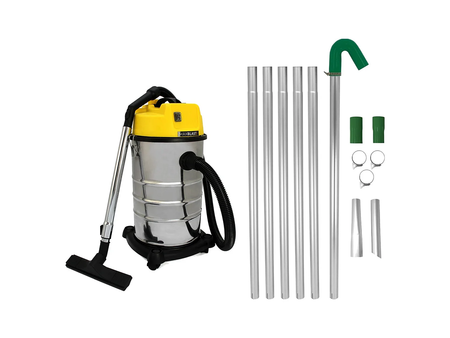 Odkurzacze do rynien i odkurzacze na mokro i sucho o pojemności 30 l