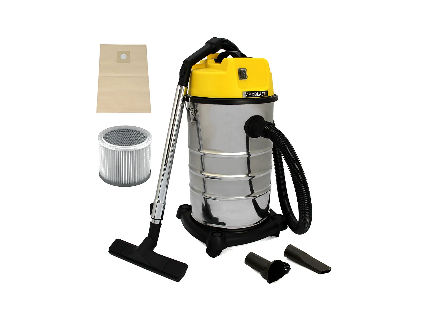 Odkurzacze do rynien i odkurzacze na mokro i sucho o pojemności 30 l