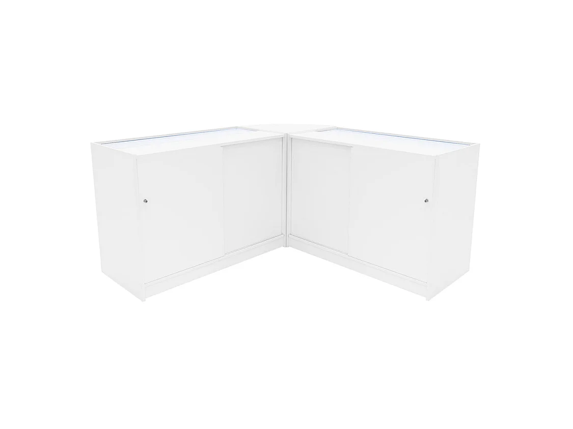 Harmonia LED dielenská súprava B1200, C1200 a LM60 - biela