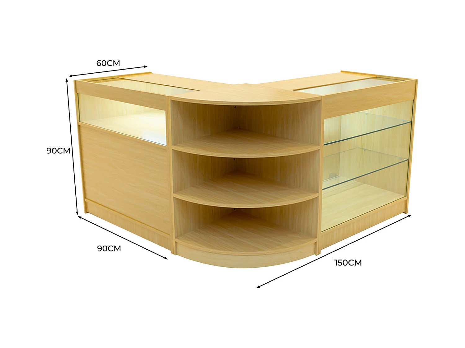 Set Banconi LED Demeter K900, B900 & LM60 - Acero