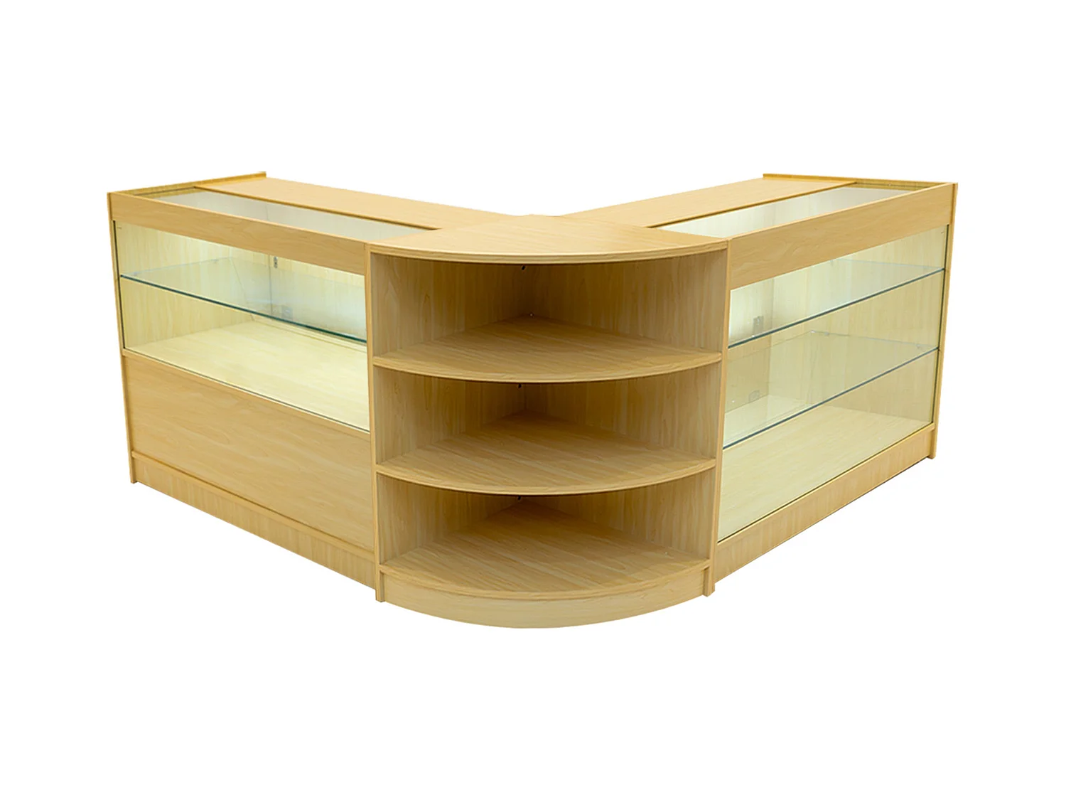 Set Banconi Negozio Calliope LED K1200, C1200 & LM60 – Acero