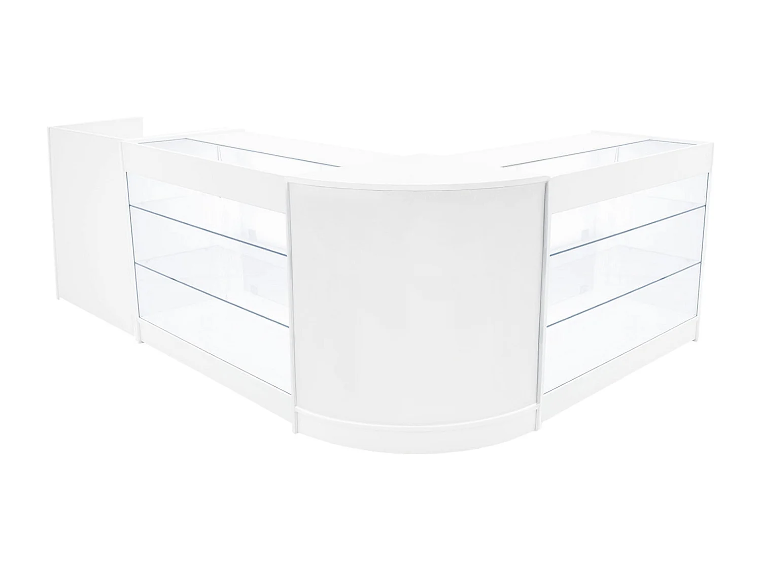 Zestaw oświetlenia sklepowego Aries LED CM60, TB60 i 2 x K1200 – biały